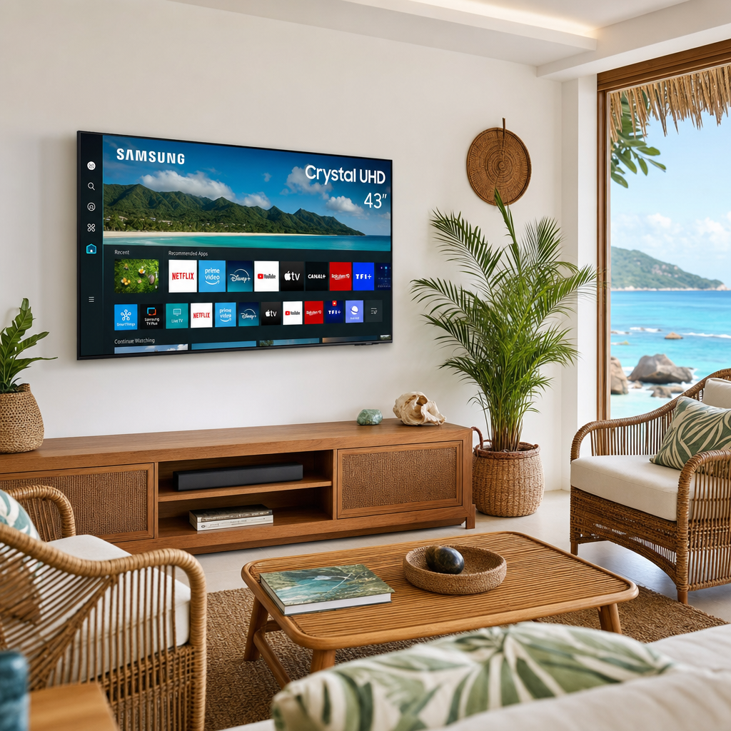Samsung 43" Crystal 4K UHD Smart TV