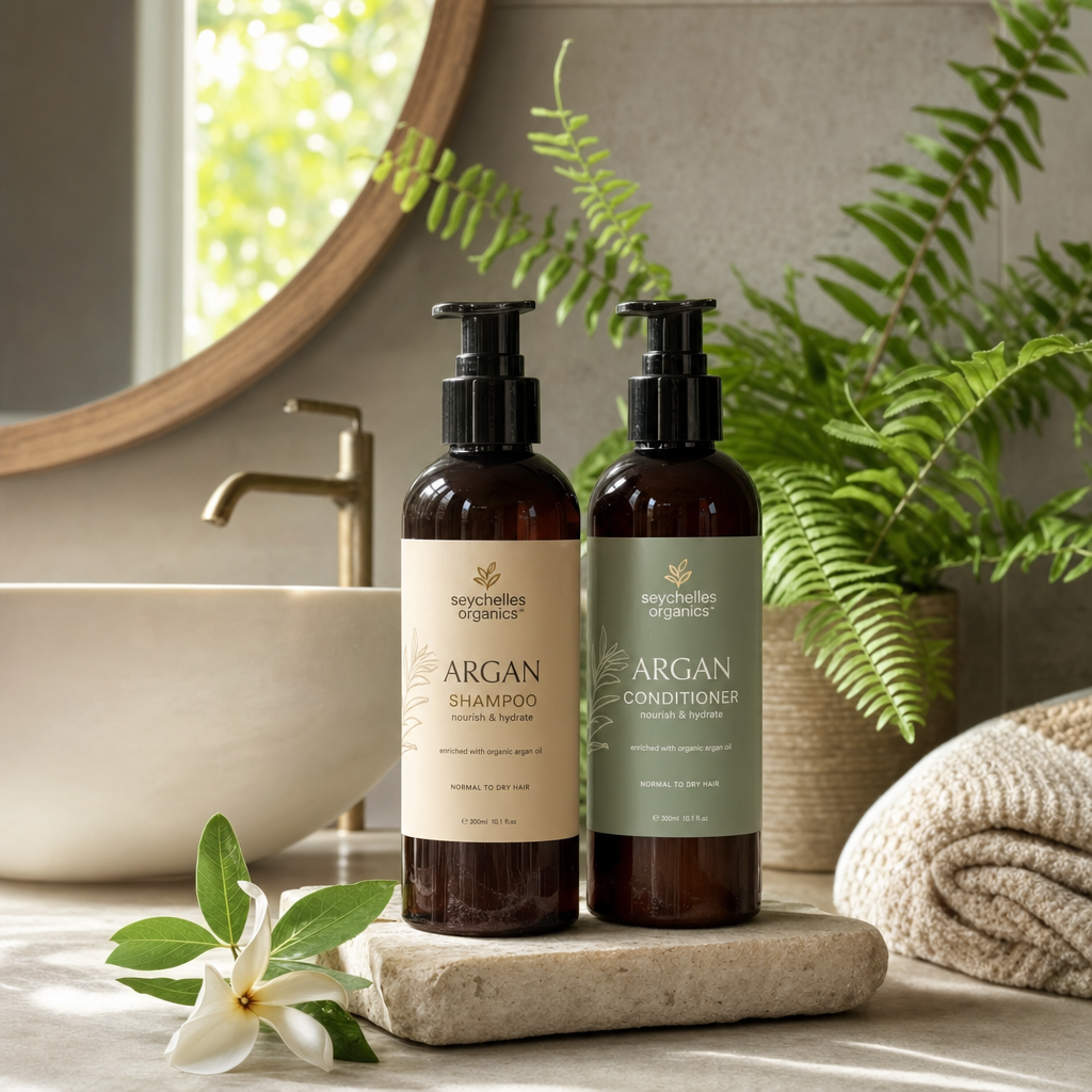 Argan Shampoo and Conditioner Set