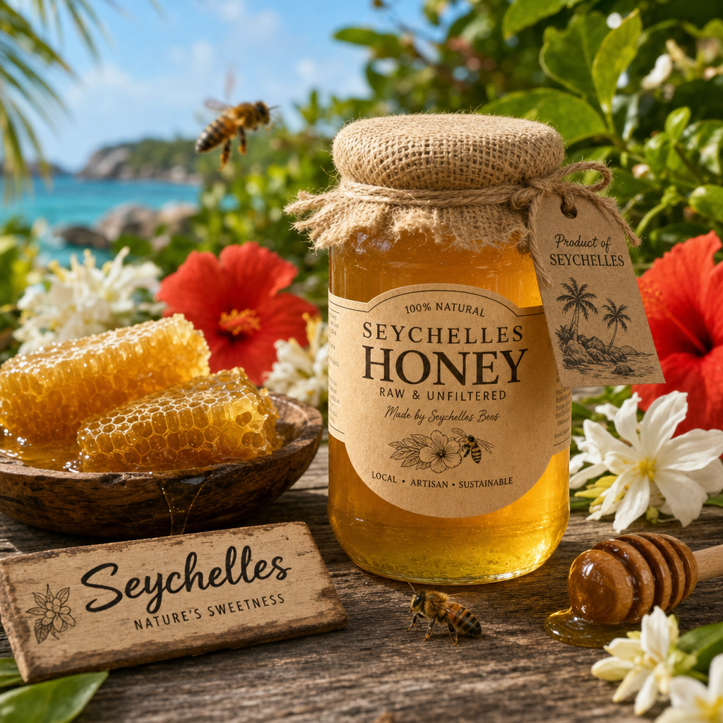 Local Seychelles Honey 500g