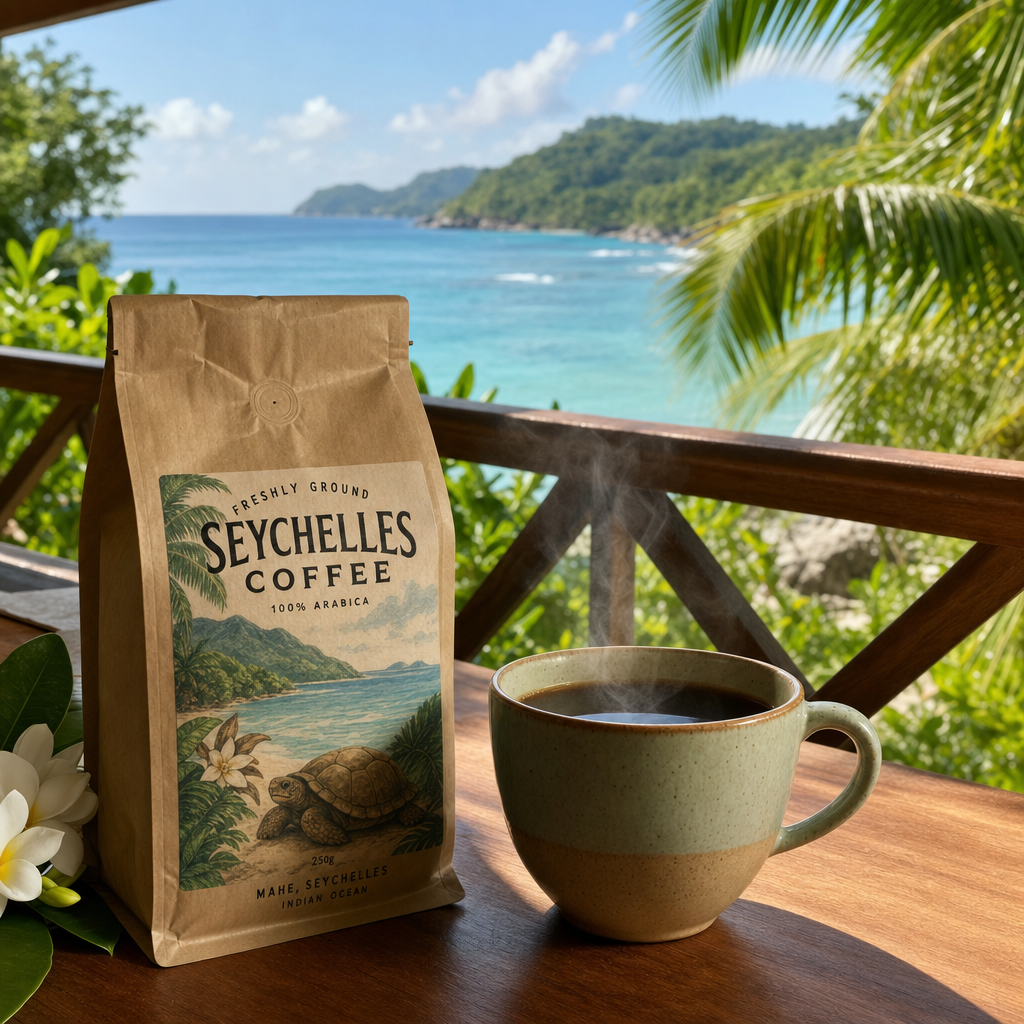 Freshly Ground Seychelles Coffee 250g