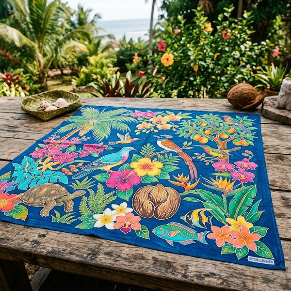 Seychelles Batik Tropical Print Pareo 180x100cm